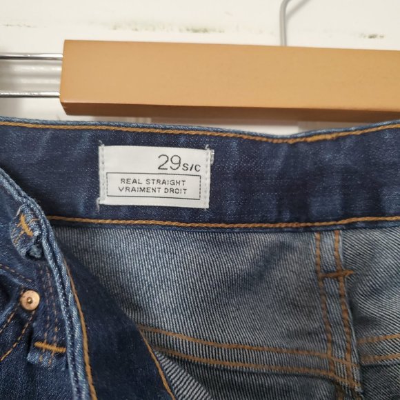 GAP | Real Straight Jeans Mid-Rise - Picture 4 of 6